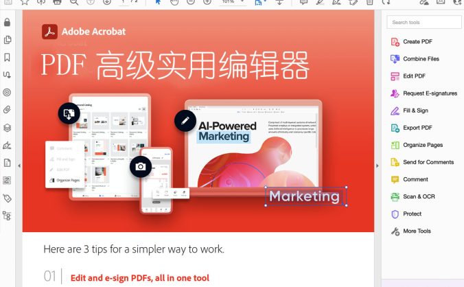 Adobe Acrobat 实用指南—外贸人必备PDF工具课